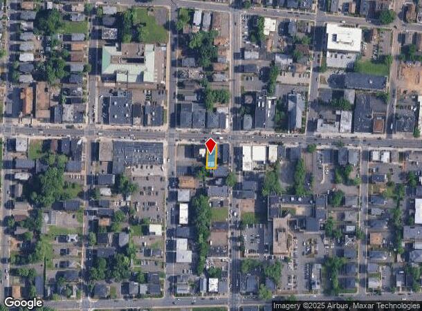 629 Park St, Hartford, CT Parcel Map