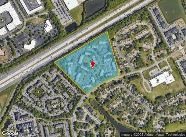  1700 Birch Trail Cir, Chesapeake, VA Parcel Map