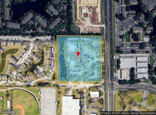  16414 N Dale Mabry Hwy, Tampa, FL Parcel Map