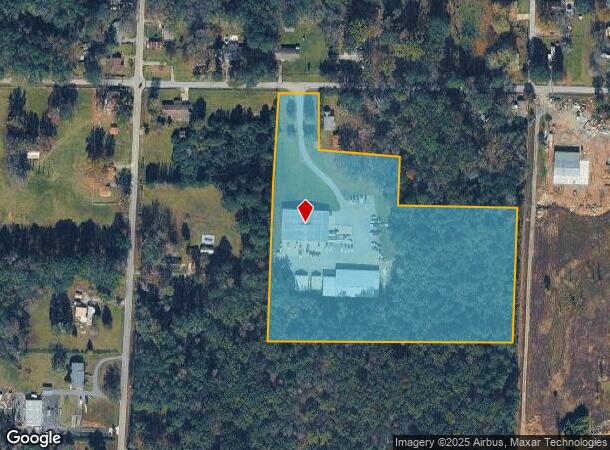 1809 Russenberger Rd, Little Rock, AR Parcel Map