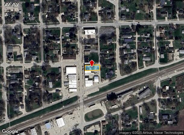 516 Depot St, Mazon, IL Parcel Map