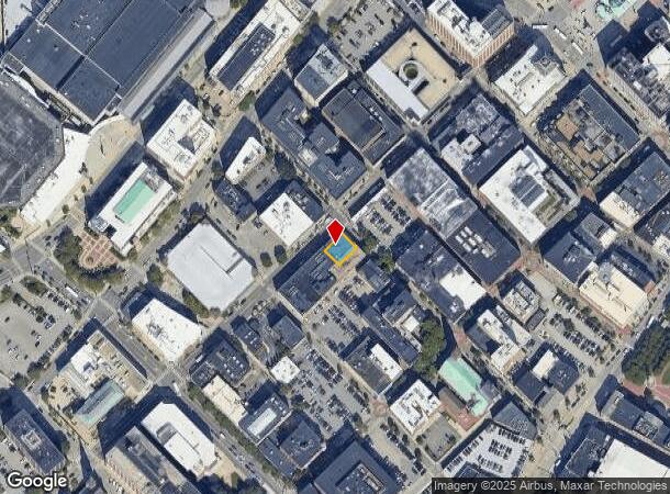  126 Washington St, Providence, RI Parcel Map