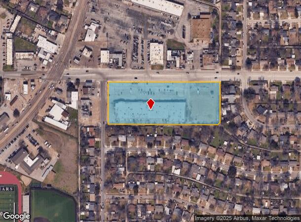  2308 Oates Dr, Dallas, TX Parcel Map