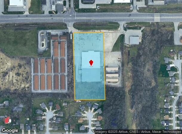 1727 W Coliseum Blvd, Fort Wayne, IN Parcel Map