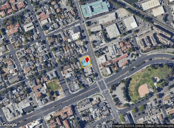  1570 Lafayette St, Santa Clara, CA Parcel Map