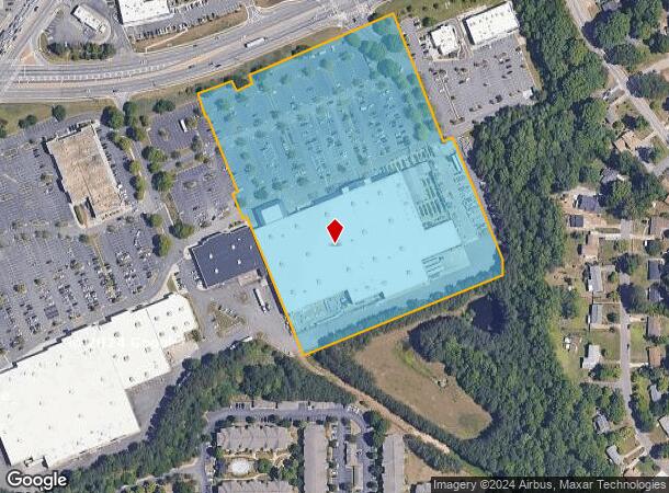  1717 E West Connector, Austell, GA Parcel Map