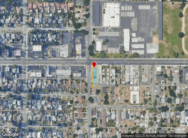  695 W Highland Ave, San Bernardino, CA Parcel Map