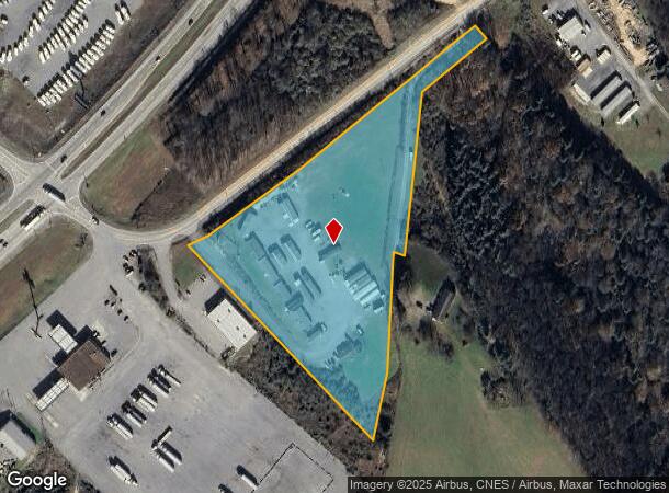  Rt 129 & 19, Mount Nebo, WV Parcel Map