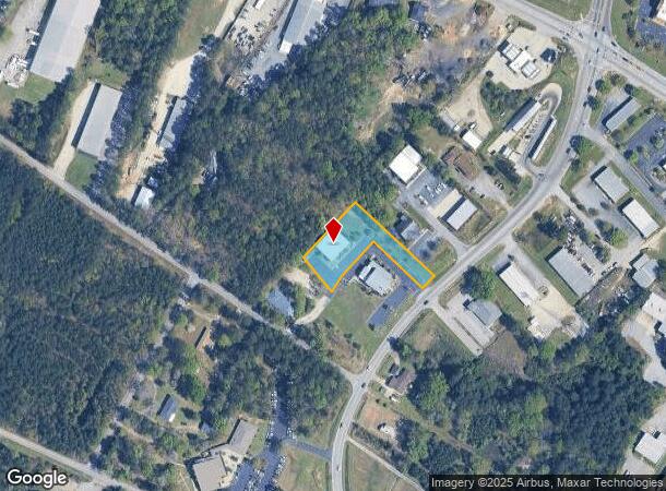  1032 Kinley Rd, Irmo, SC Parcel Map