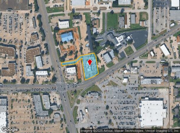  1406 W Main St, Tomball, TX Parcel Map