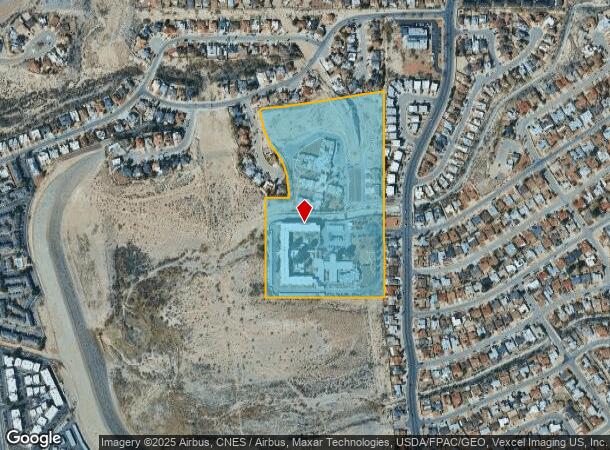 7304 Good Samaritan Ct, El Paso, TX Parcel Map
