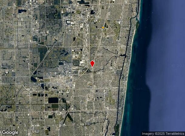  1661 S Dixie Hwy, Pompano Beach, FL Parcel Map