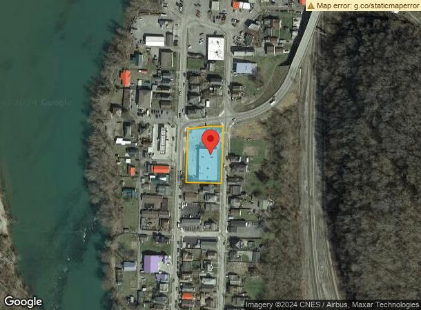  122 Pleasant St, Hinton, WV Parcel Map