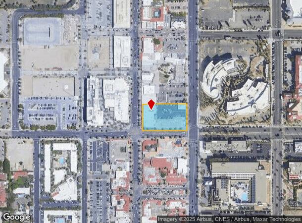 100 N Palm Canyon Dr, Palm Springs, CA Parcel Map