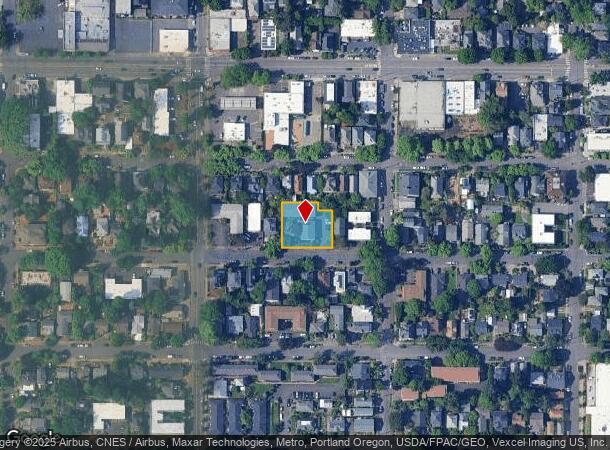 2109 Se Ash St, Portland, OR Parcel Map