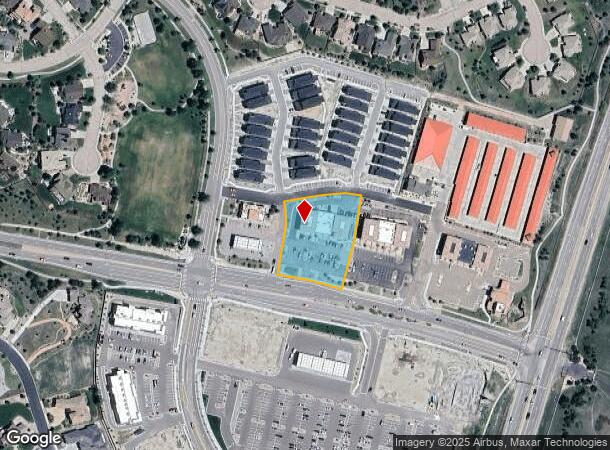 2670 N Gate Blvd, Colorado Springs, CO Parcel Map