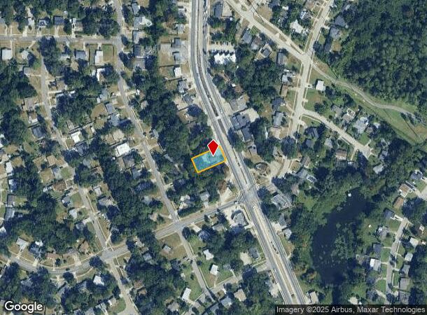  1008 N Pine Hills Rd, Orlando, FL Parcel Map