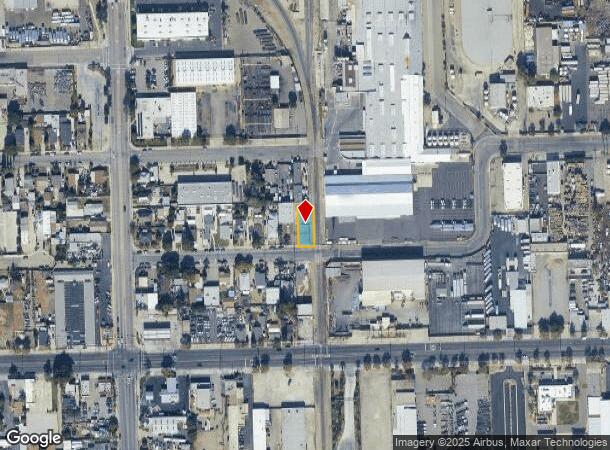 1295 E 4Th St, Pomona, CA Parcel Map
