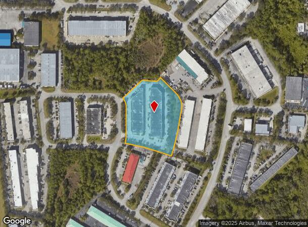 574 Nw Mercantile Pl, Port Saint Lucie, FL Parcel Map