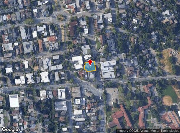 2438 Warring St, Berkeley, CA Parcel Map
