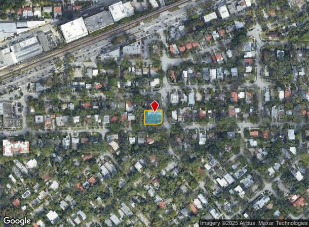  2401 Overbrook St, Miami, FL Parcel Map