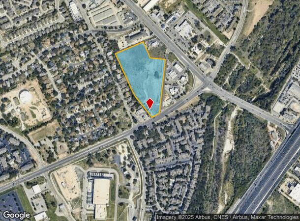  7531 Potranco Rd, San Antonio, TX Parcel Map