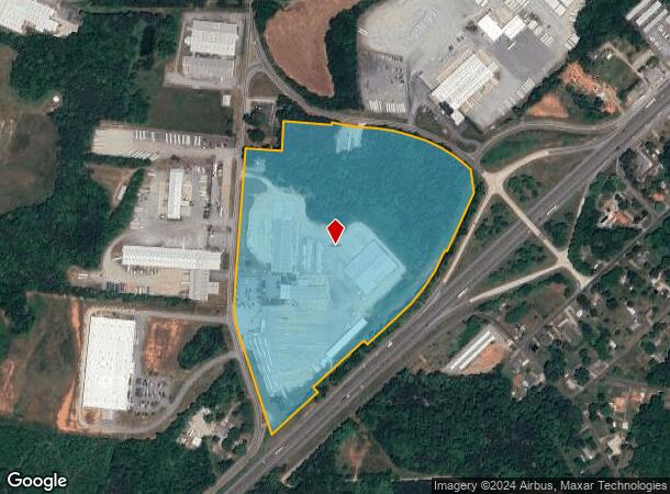  747 Old Hargrave Rd, Lexington, NC Parcel Map