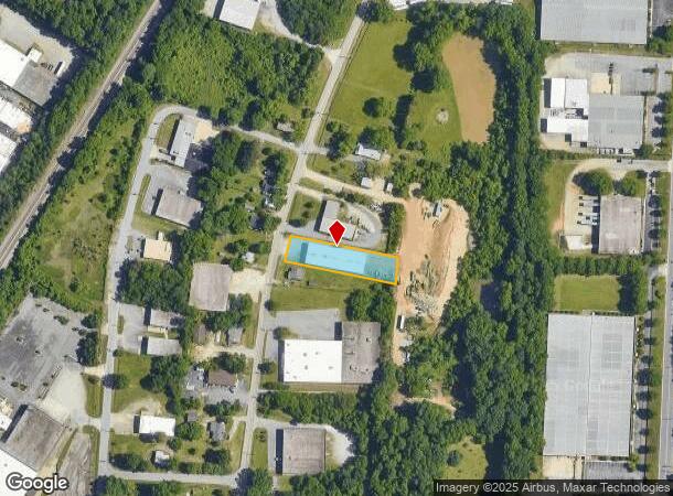 711 Old Thomasville Rd, High Point, NC Parcel Map