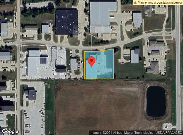  302 Campus Dr, Huxley, IA Parcel Map