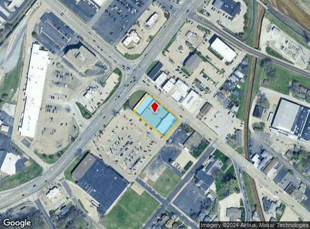  100 E Washington St, East Peoria, IL Parcel Map