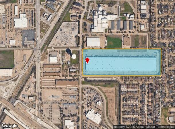 3800 Leon Rd, Garland, TX Parcel Map