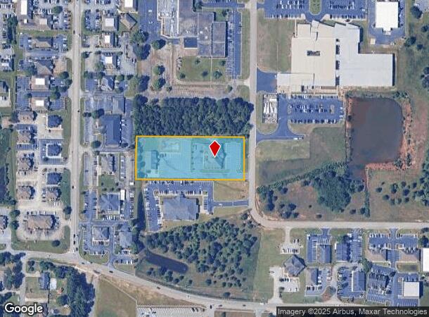 132 Byrd Way, Warner Robins, GA Parcel Map