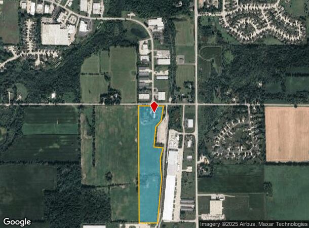  2585 Rusco Dr, West Bend, WI Parcel Map