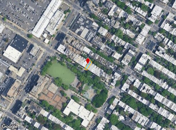 329 3Rd St, Brooklyn, NY Parcel Map