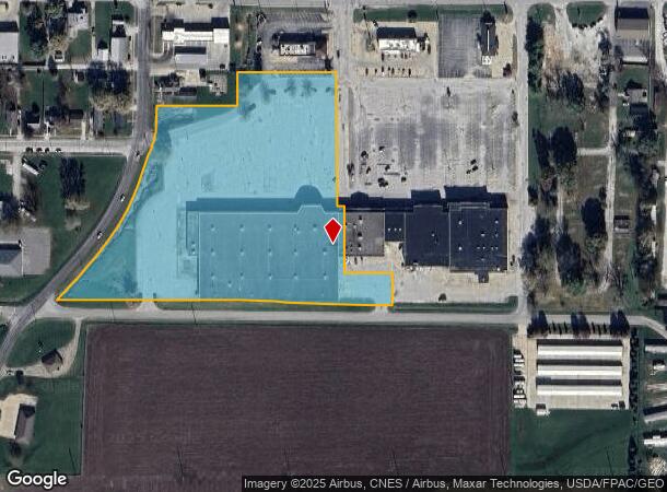 1325 E Jackson St, Macomb, IL Parcel Map