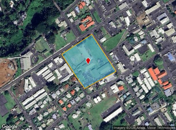  50 Kapualani St, Hilo, HI Parcel Map