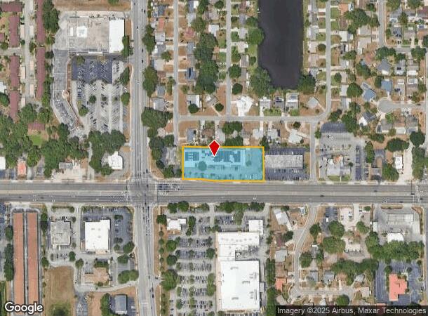  1546 Main St, Dunedin, FL Parcel Map