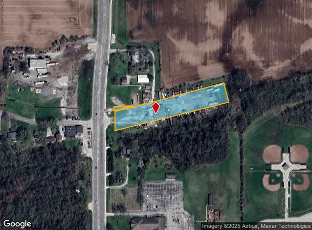 3301 N 600 W, Greenfield, IN Parcel Map