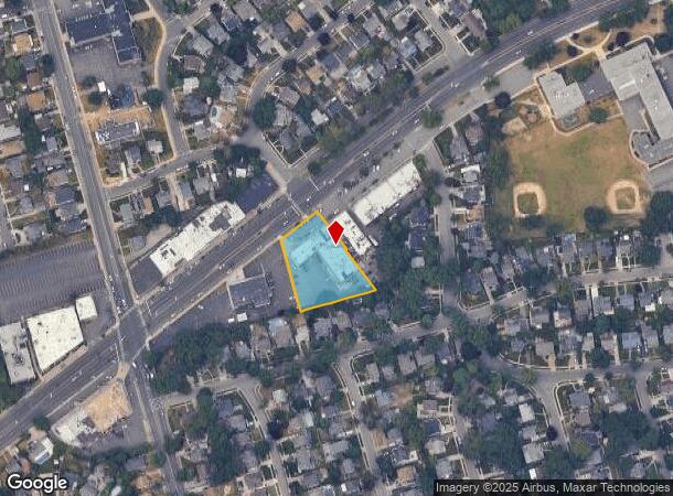  1606 Hillside Ave, New Hyde Park, NY Parcel Map