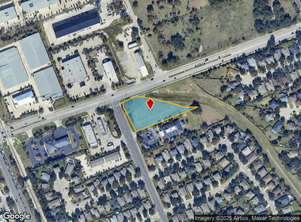 1728 Union St, Leander, TX Parcel Map