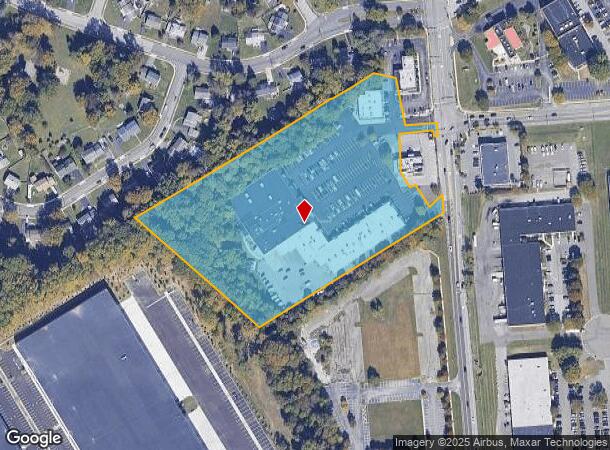  4401 Pennell Rd, Aston, PA Parcel Map