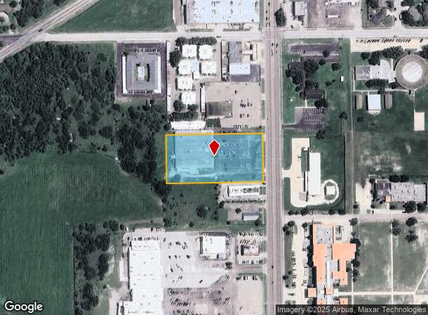  2021 S Brahma Blvd, Kingsville, TX Parcel Map