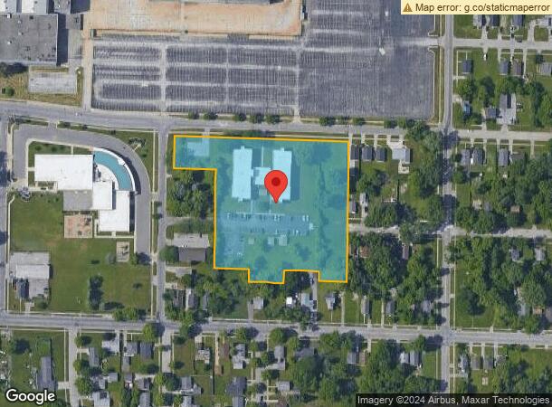  4000 Harold St, Saginaw, MI Parcel Map