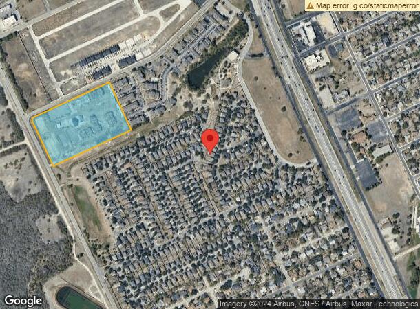  8503 Lake Vis, San Antonio, TX Parcel Map