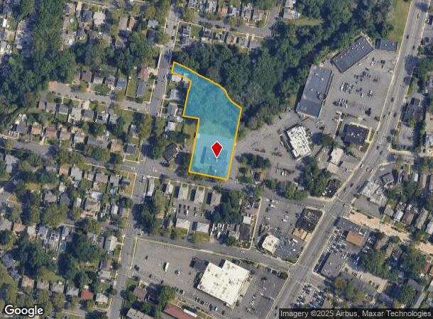  581 Maple Ave, Rahway, NJ Parcel Map