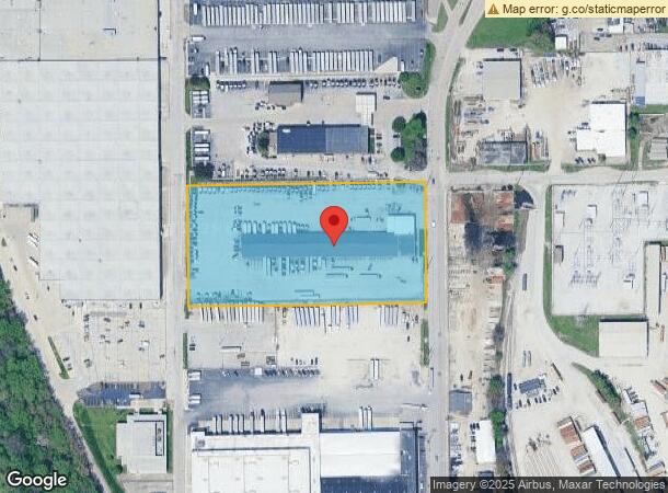 1310 S West St, Indianapolis, IN Parcel Map