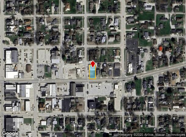  310 A St Ne, Linton, IN Parcel Map