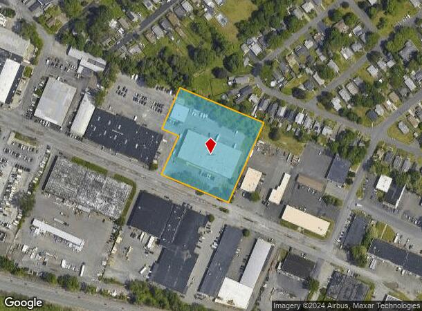  21A Railroad Ave, Colonie, NY Parcel Map