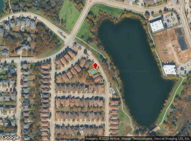  3657 Tuscan Hills Cir, Denton, TX Parcel Map