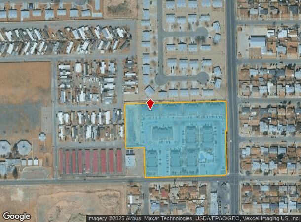 5757 Will Ruth Ave, El Paso, TX Parcel Map